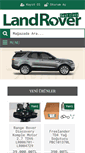 Mobile Screenshot of landroveryedekparcacisi.com